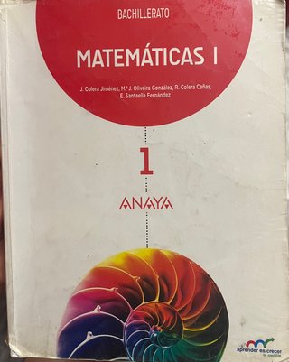 Matemáticas I. Bachillerato 1