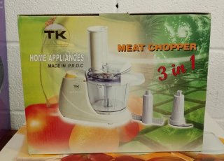 Picadora de carne TK 3 en 1