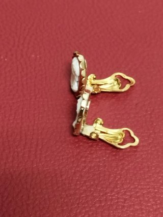 Broche y pendientes camafeo