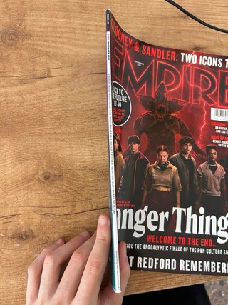 Revista Empire Stranger Things