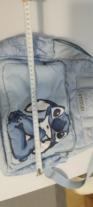 Mochila juvenil Stitch azul