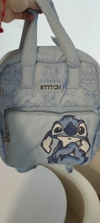 Mochila juvenil Stitch azul
