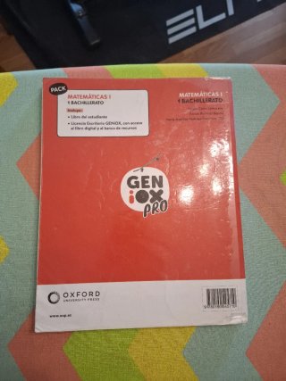Matemáticas I- 1 Bachillerato : Geniox