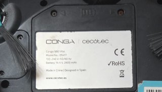 Robot Aspirador Cecotec Conga 990 - No funciona