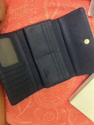 Cartera Michael Kors Monogram Gris y Negra