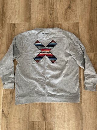 Sudadera gris Blue Banana