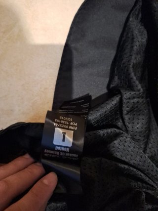Chaqueta Moto Acerbis Negra y Amarilla