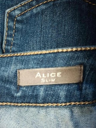 Pantalón vaquero Mango azul