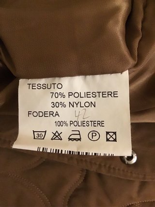 Giubbotto donna marrone con cappuccio