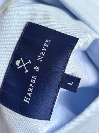 Camisa Harper & Neyer Talla L Azul