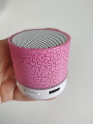 Altavoz Bluetooth Mini Portátil Rosa