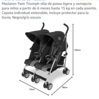 Carrito gemelar McLaren