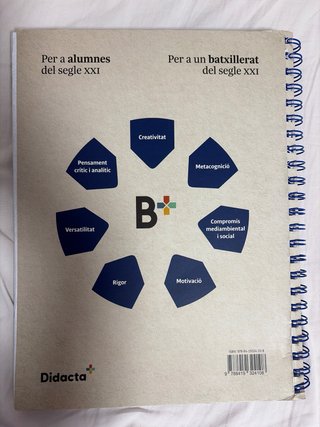 Història de la filosofia, 2 Batxillerat, B+.