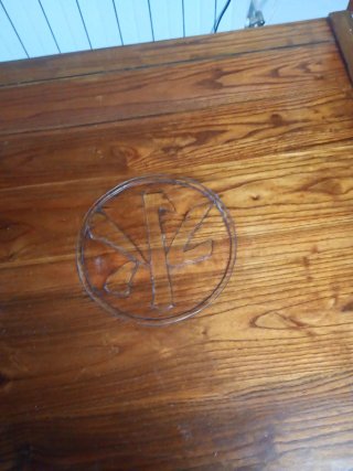 Juego 2 mesas de centro madera