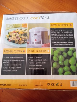 Robot de Cocina Cocifácil Multi-idiomas