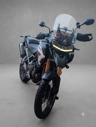 Triumph Tiger 1200 Rally Pro Verde/Blanco