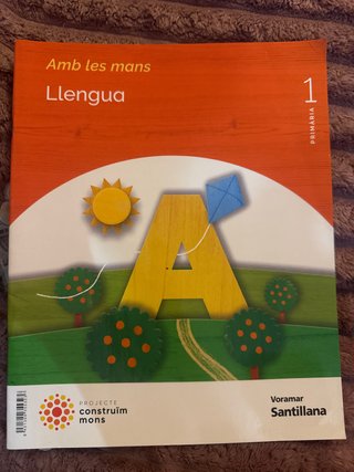 Libro Primaria 1 Llengua Amb les mans