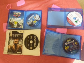 Lote Videojuegos PS4, Wii, GameCube