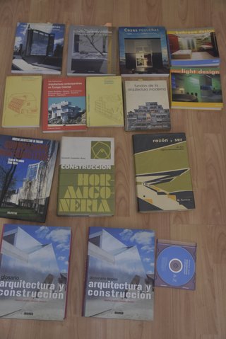 Conjunto librosTécnica y Crítica. Arquitectura.