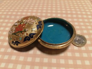 Pastillero Metálico Cloisonne