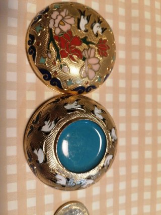 Pastillero Metálico Cloisonne