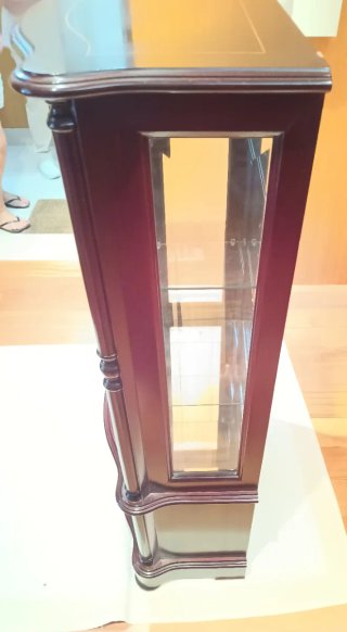 Vitrine Entrada Madeira Cerejeira