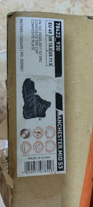 Botas de seguridad HH Workwear negras