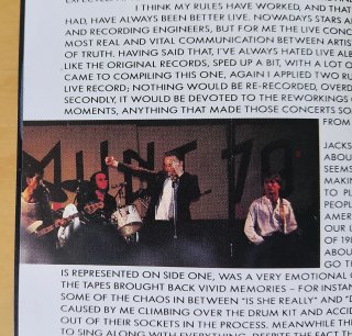 2CD Joe Jackson Live 1980/86