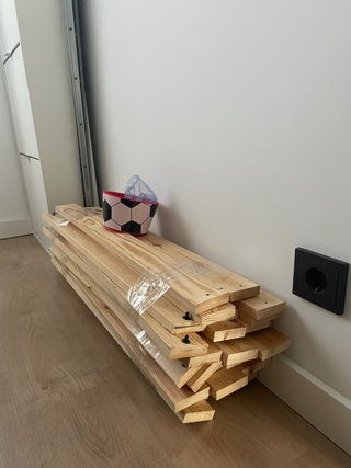 IKEA BRIMNES diván + 2 colchones ÅSVANG 80x200