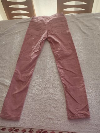 Pantalón pana Kiabi niña T.10 años