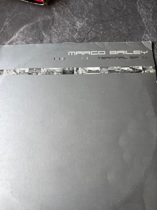 Vinilo Marco Bailey Terminal EP