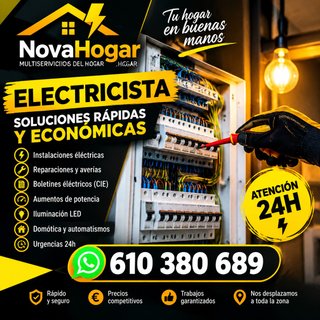 Electricista 610 380 689