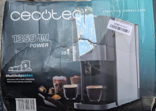 Cafetera Cecotec Multicápsulas 1350W
