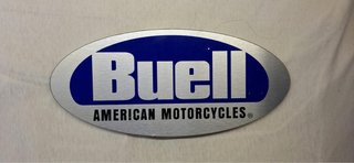 Emblema Buell American Motorcycles Aluminio