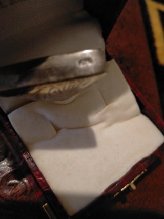 Perfumero antiguo de plata pura pieza de colección