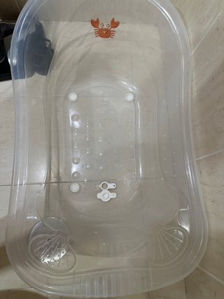 Bañera infantil Hoppop transparente