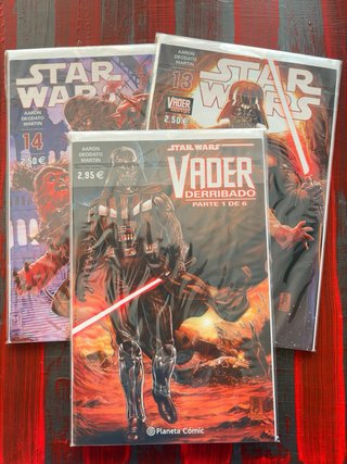 DARTH VADER Y STAR WARS. Etapas completas y espec