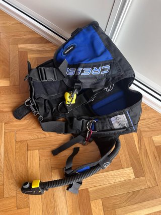 Equipo completo buceo Mares/Aqua Lung + bolsa