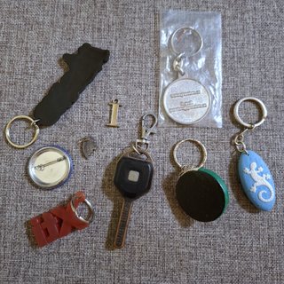 Lote Llaveros Colección Souvenirs Retro Variados