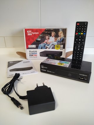 Decodificador TDT Satélite DVB-T2/S2 TELE System