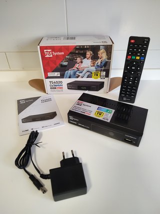 Decodificador TDT Satélite DVB-T2/S2 TELE System