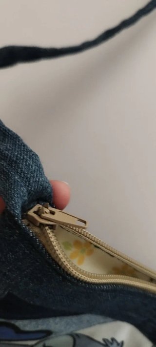 Bolso de tela con Stitch