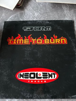 Vinilo Storm Time To Burn Insolent Tracks