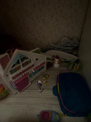 Pin y Pon Casita de la Nieve. Hago lotes. Pregunta