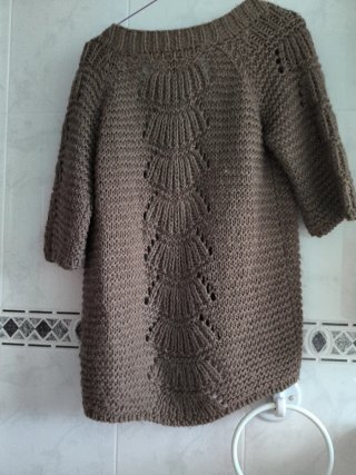 Chaqueta Sfera Lana Marrón Talla M