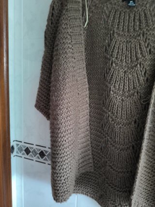 Chaqueta Sfera Lana Marrón Talla M