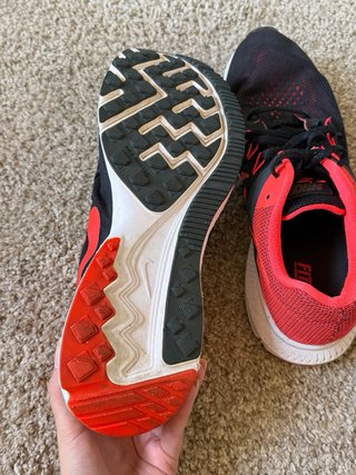 Scarpe Nike Zoom Uomo Nero Rosso