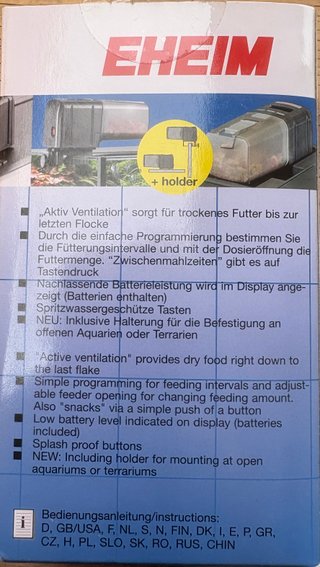 EHEIM Autofeeder 3581 peces
