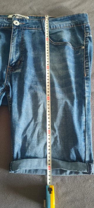 Mastino Bermudas Vaqueras Azul Claro