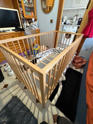 Cuna Ikea Madera Buen Estado
